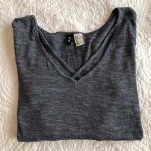 Divided Long Sleeve Top